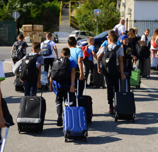 Dolazak sudionika Državne završnice u Split