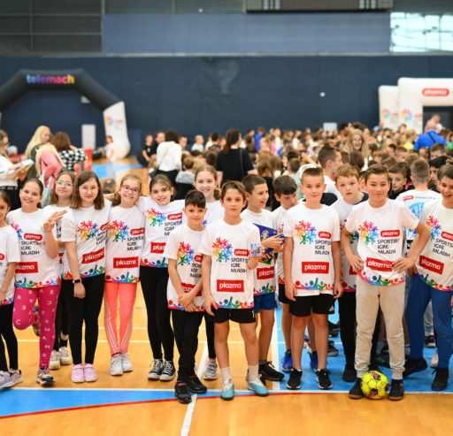 Više od 1000 djece u Gradskom vrtu na Telemach Danu sporta