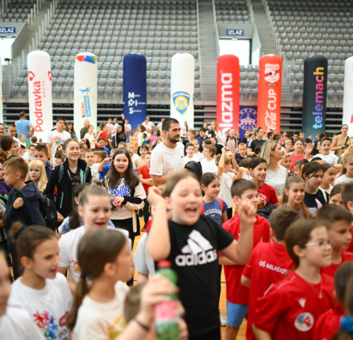 Više od 1000 djece u Gradskom vrtu na Telemach Danu sporta