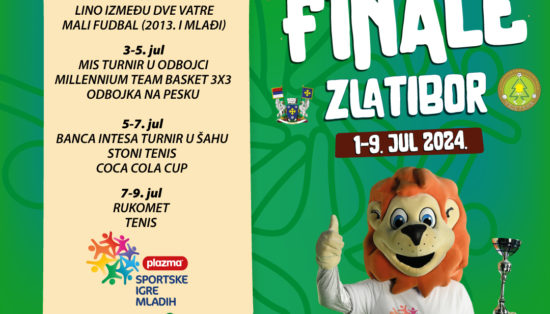 DRŽAVNO FINALE PLAZMA SPORTSKIH IGARA MLADIH